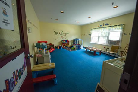 Nursery number one, carpet scheduled to be replaced Fall 2017